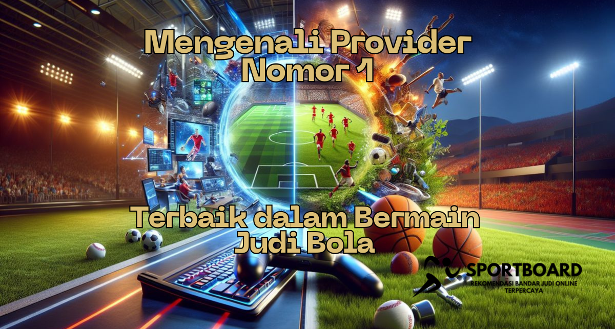 Mengenali Provider Nomor 1 dan Terbaik dalam Bermain Judi Bola