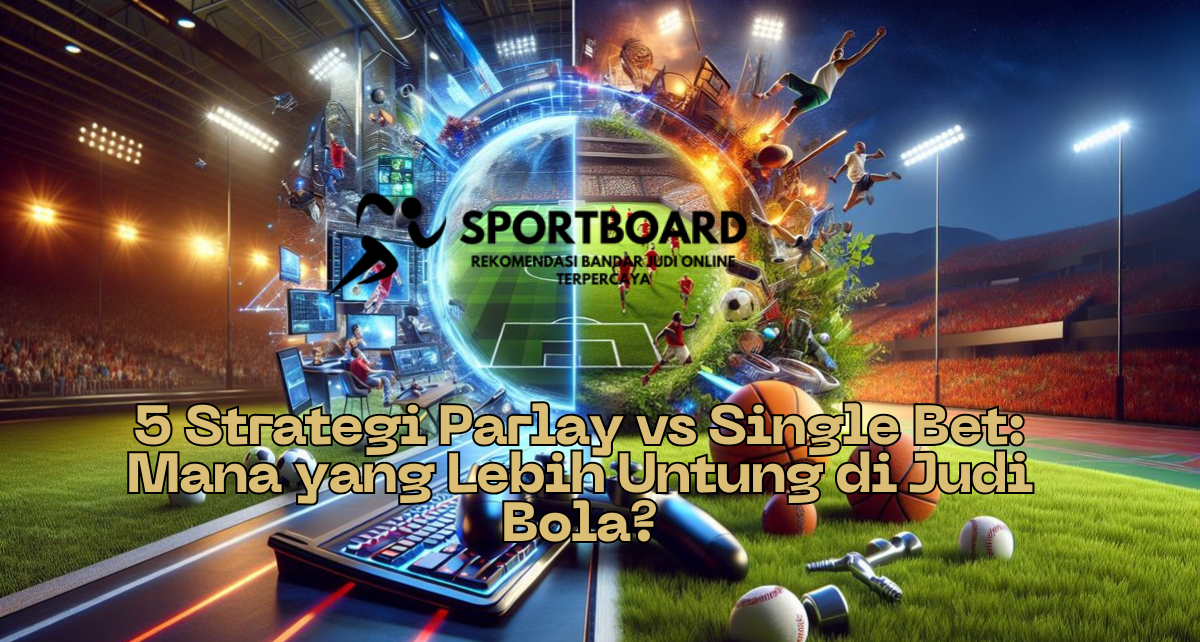 5 Strategi Parlay vs Single Bet: Mana yang Lebih Untung di Judi Bola?