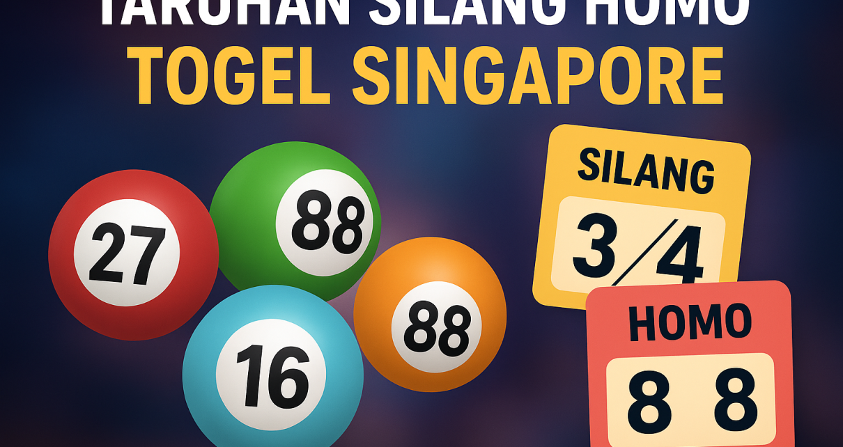 Taruhan silang homo togel singapore